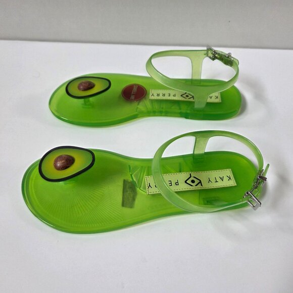 Katy Perry Womens 5 The Geli Sandals Green Avocado - Picture 2 of 8